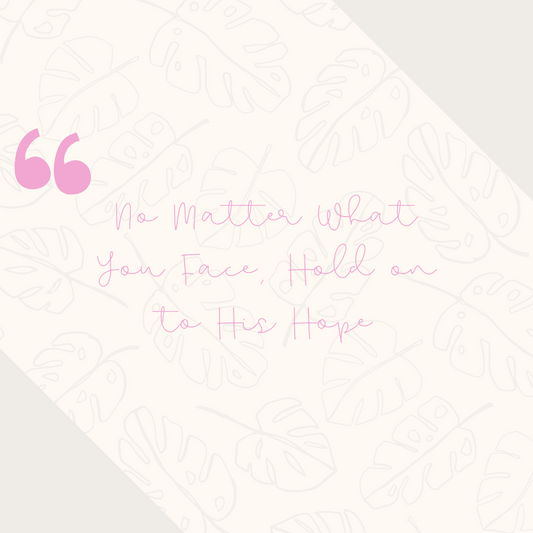 This Week-Let's Spring Forward Into a 'Season of Hope!'