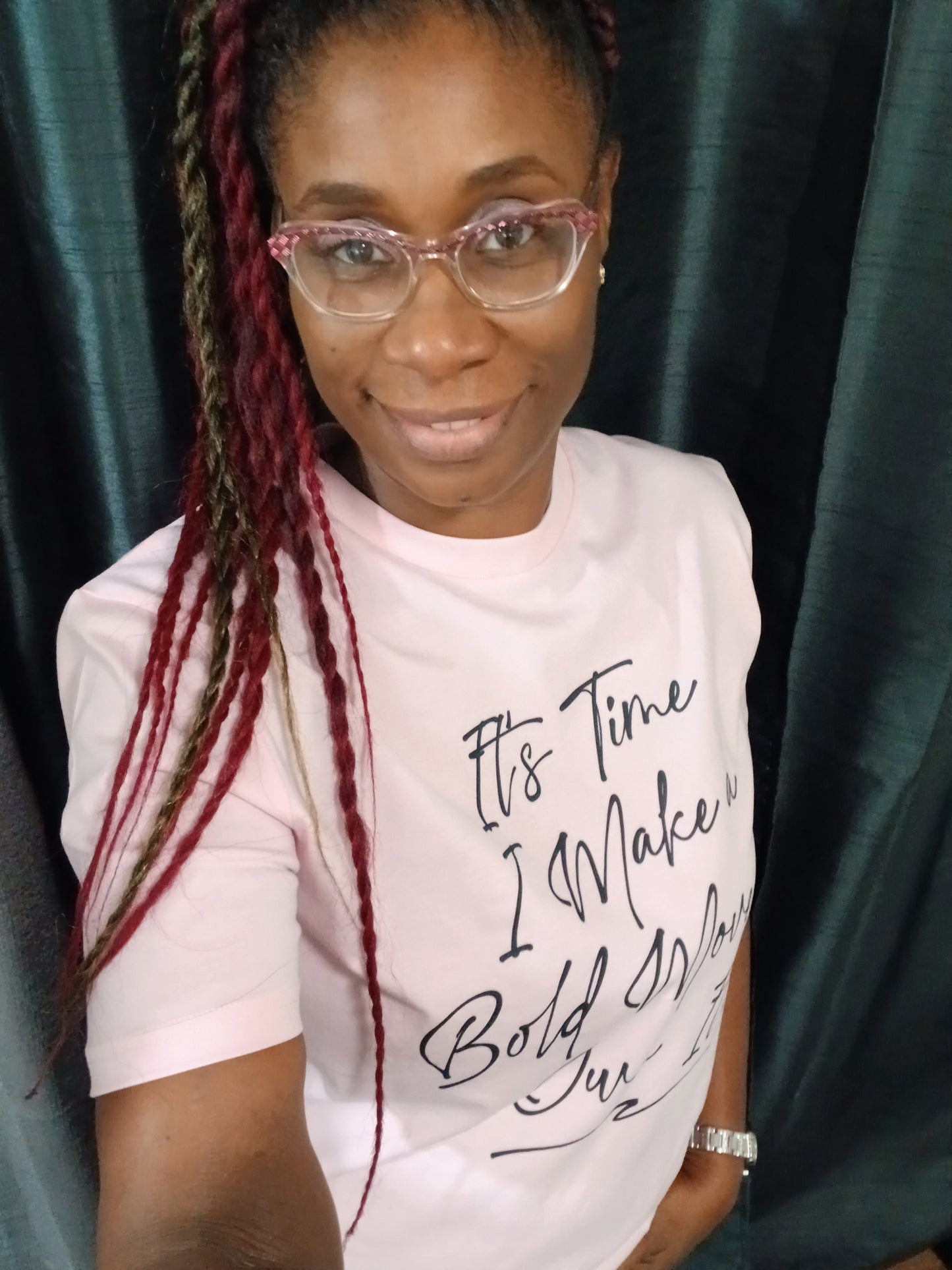 Bold Move Unisex Organic Cotton Tee