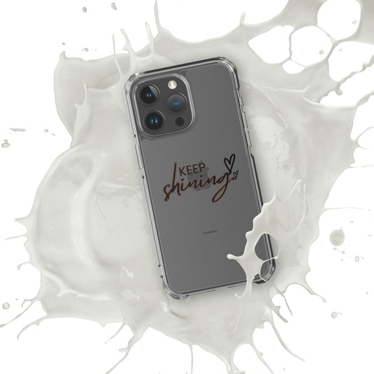 Keep Shining Clear iPhone® Case