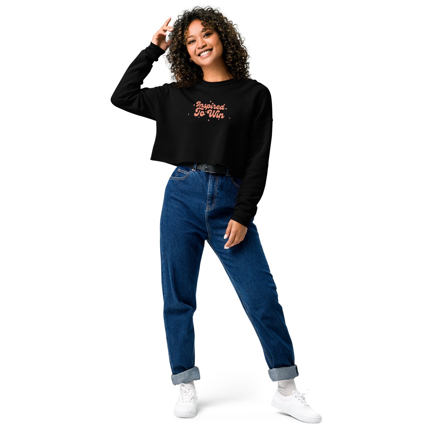 Win Crop Sweatshirt