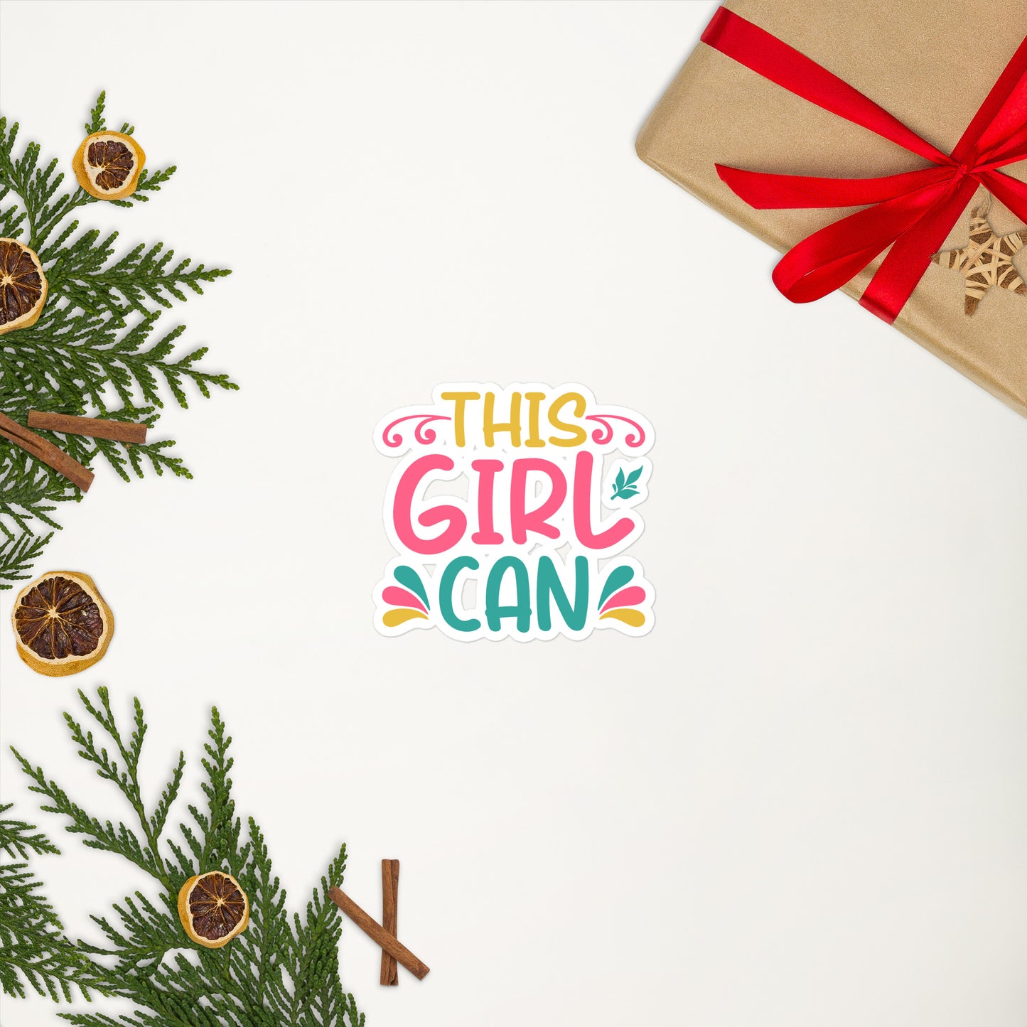 This Girl Can Stickers