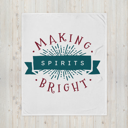 Spirits Bright Throw Blanket