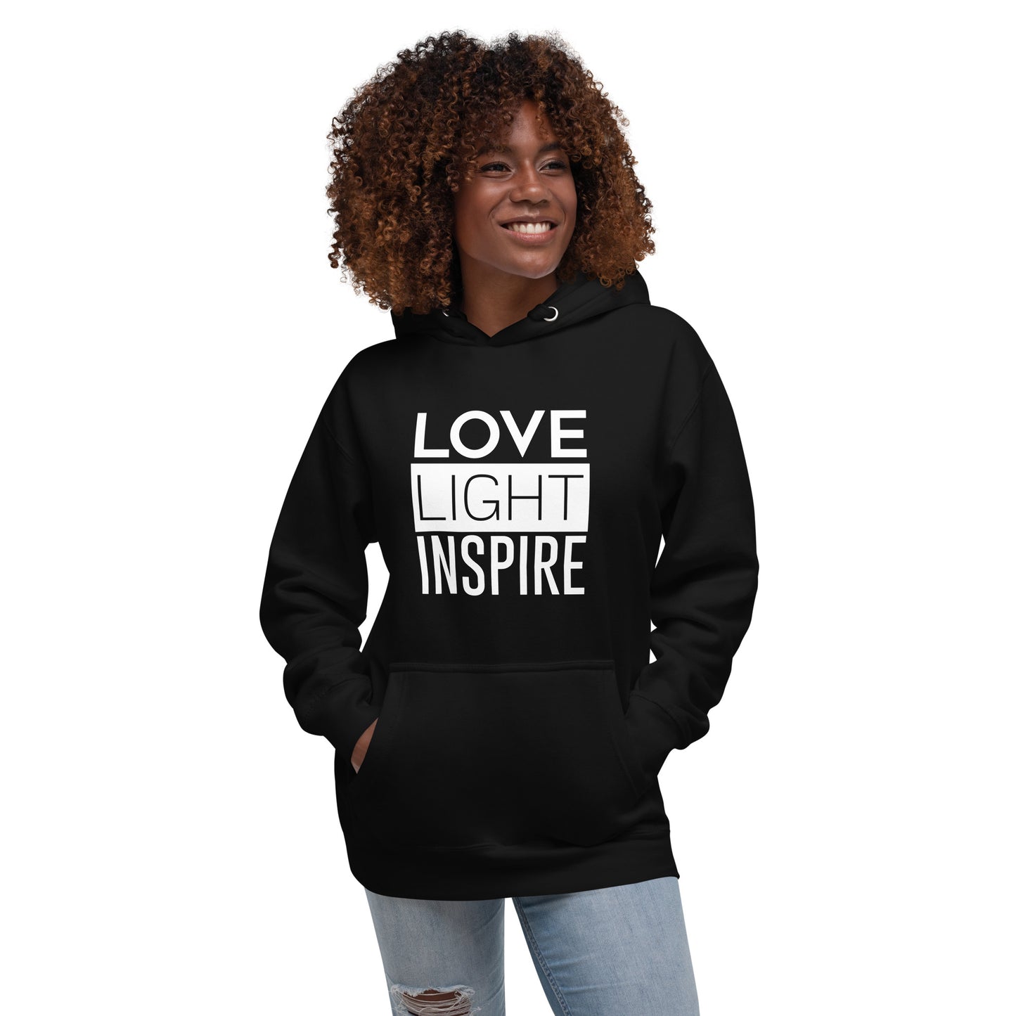 Love Light Inspire Hoodie