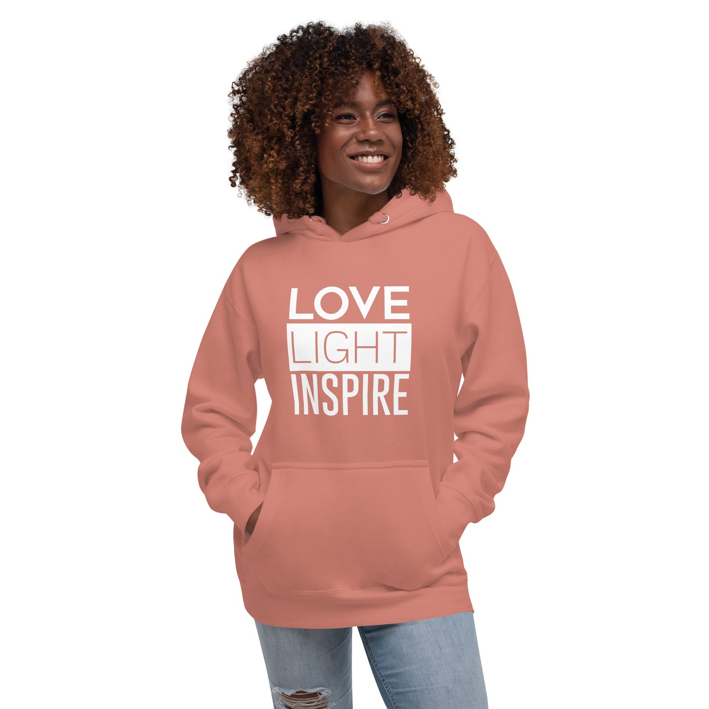 Love Light Inspire Hoodie