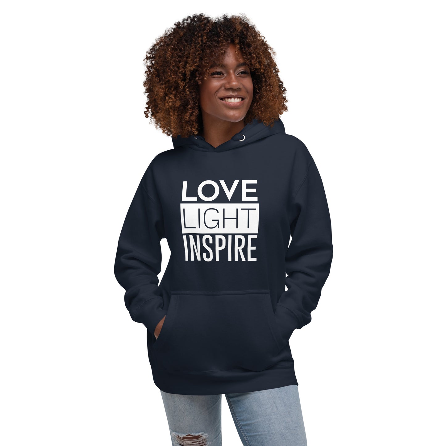 Love Light Inspire Hoodie