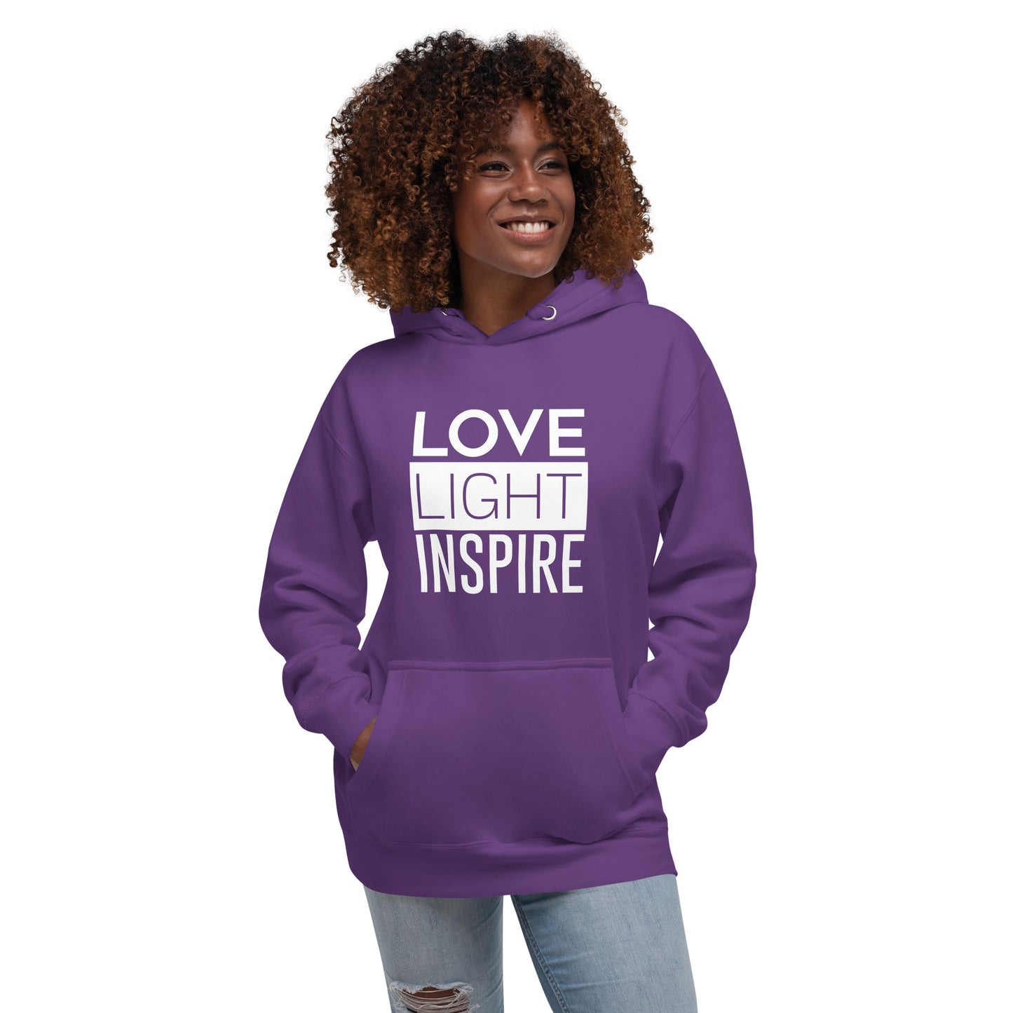 Love Light Inspire Hoodie