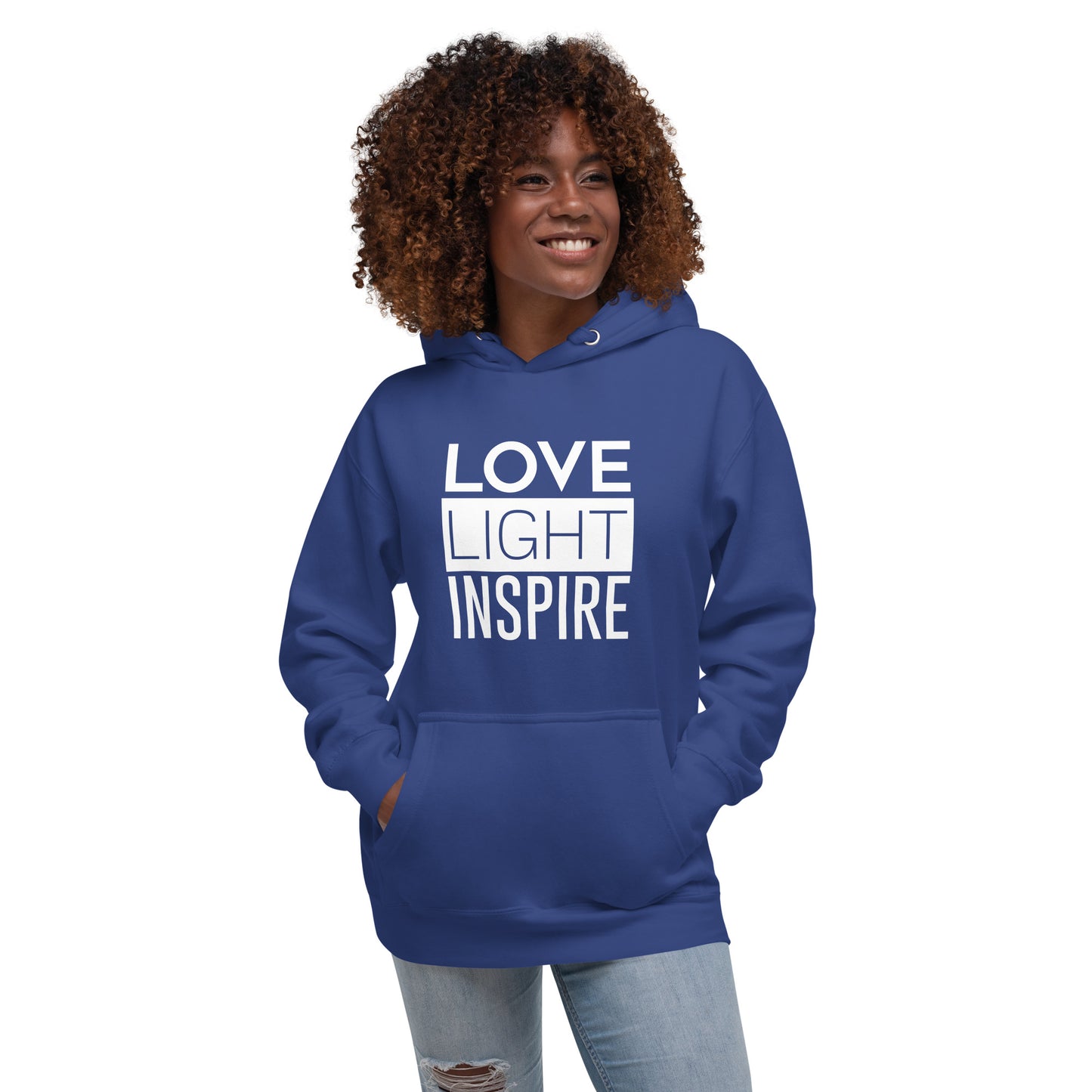 Love Light Inspire Hoodie