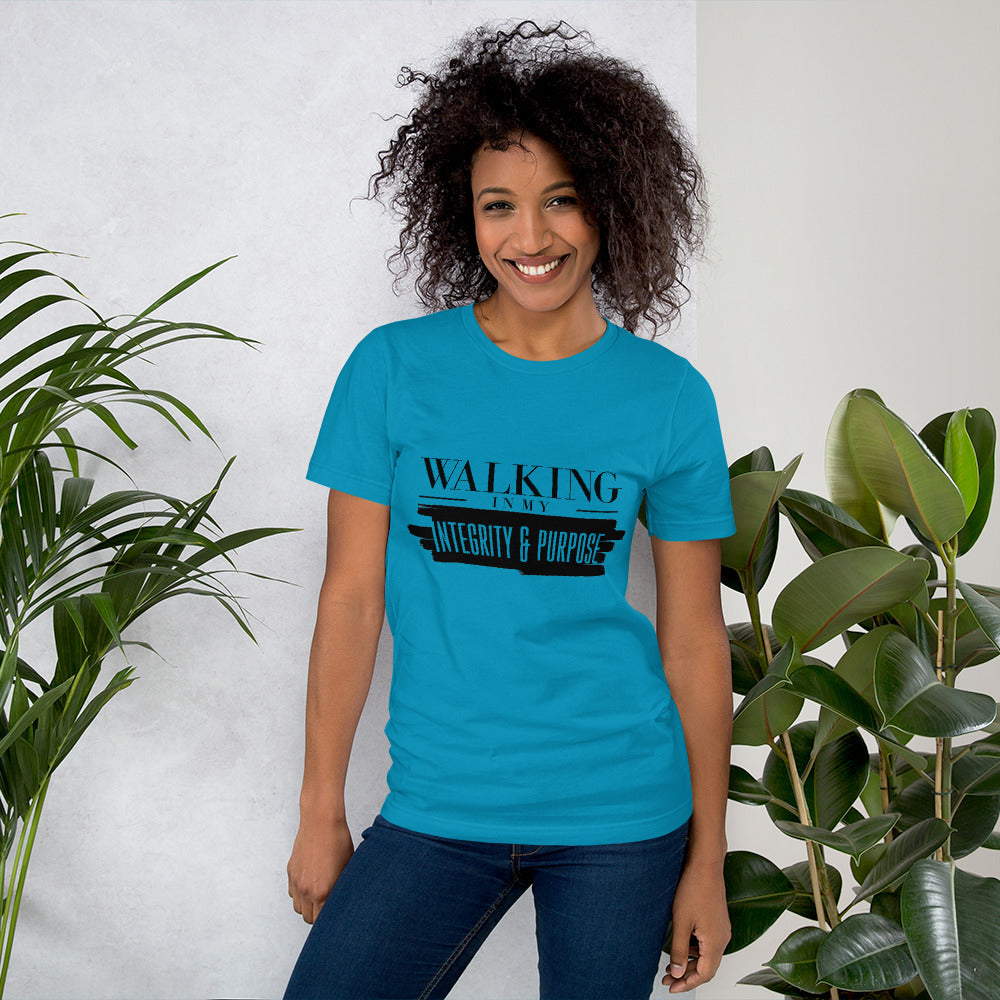 Integrity & Purpose Black Letter Unisex Tee