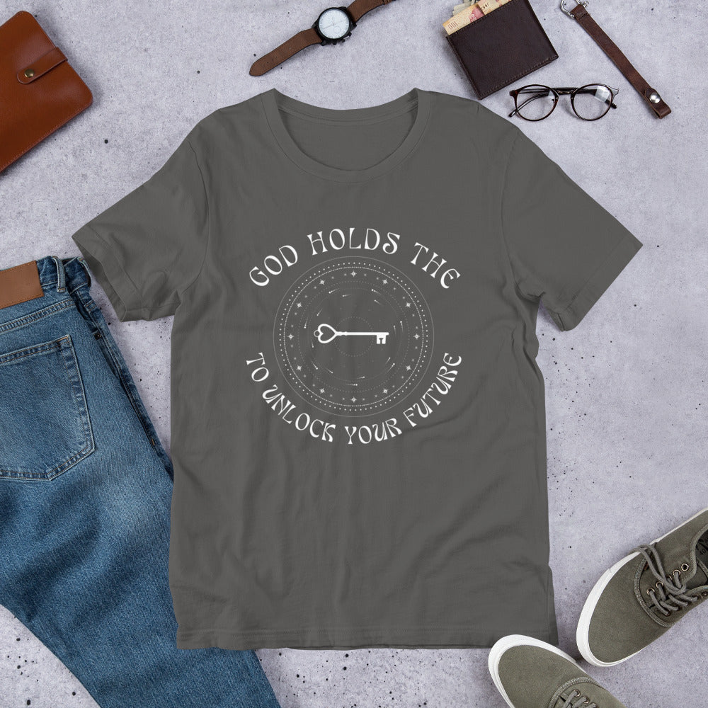 God Holds The Key Unisex Tee