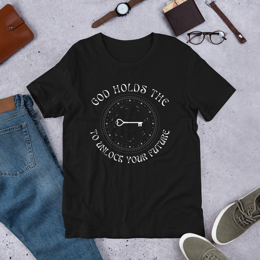 God Holds The Key Unisex Tee
