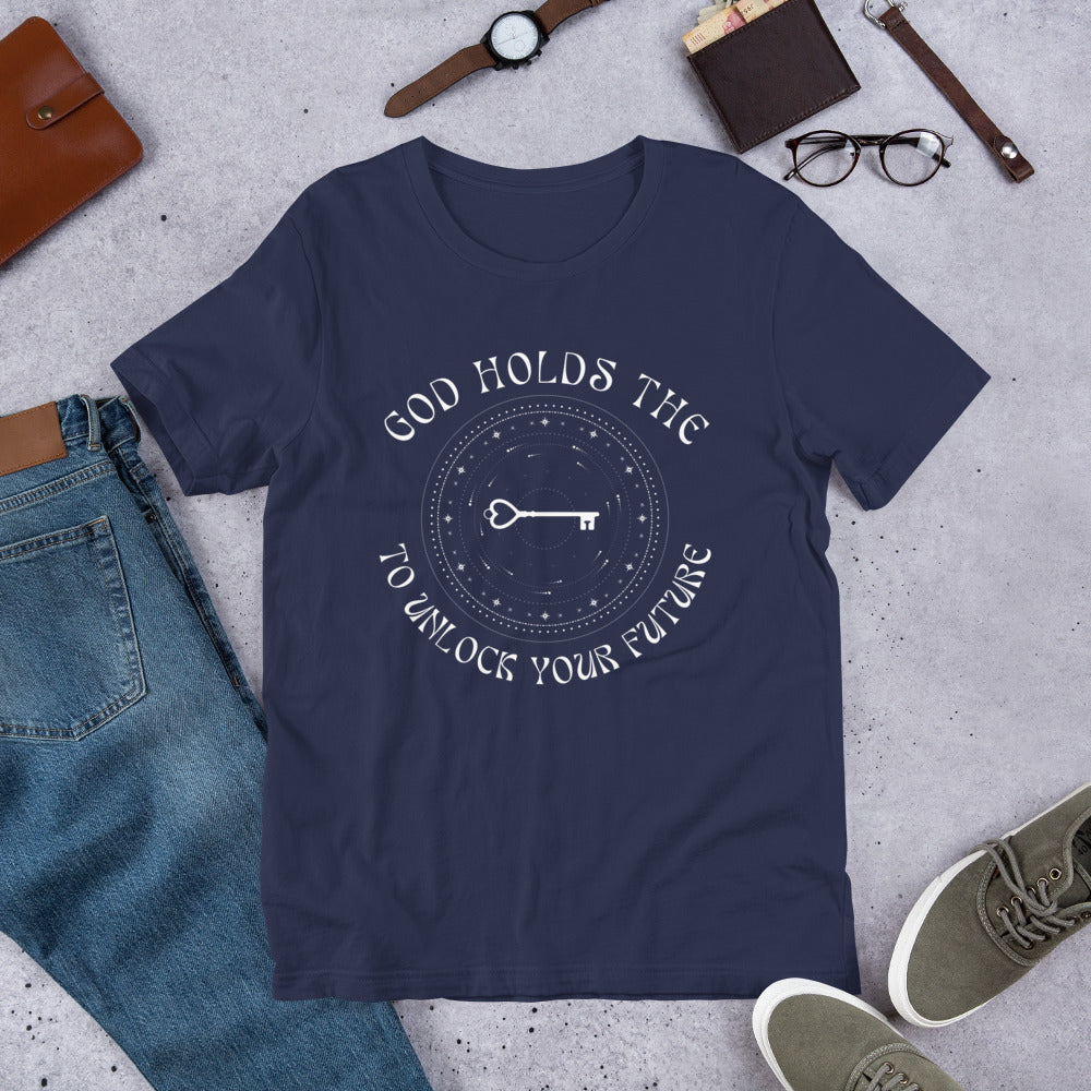 God Holds The Key Unisex Tee