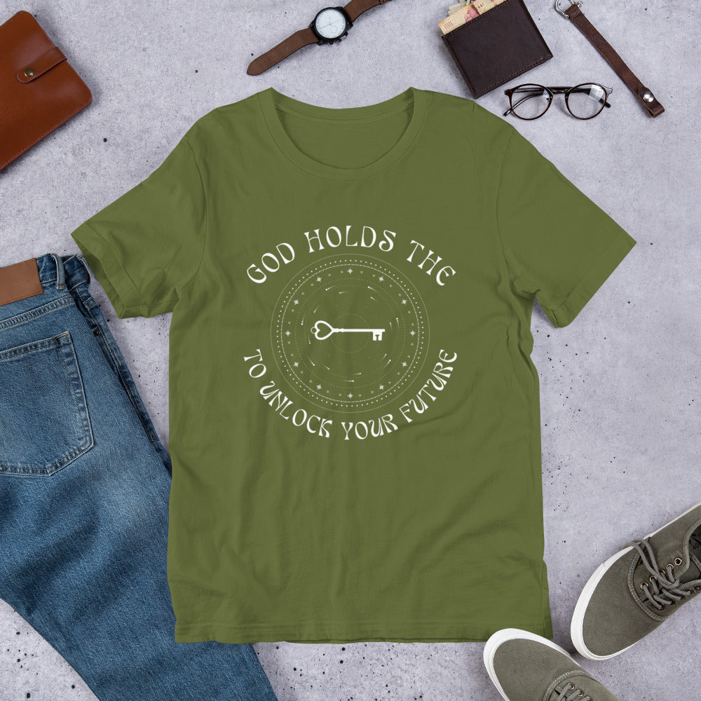 God Holds The Key Unisex Tee
