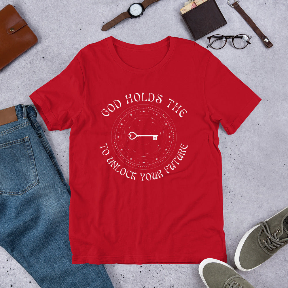 God Holds The Key Unisex Tee