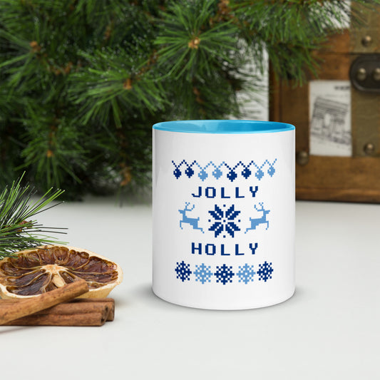 Jolly Holly Xmas Mug