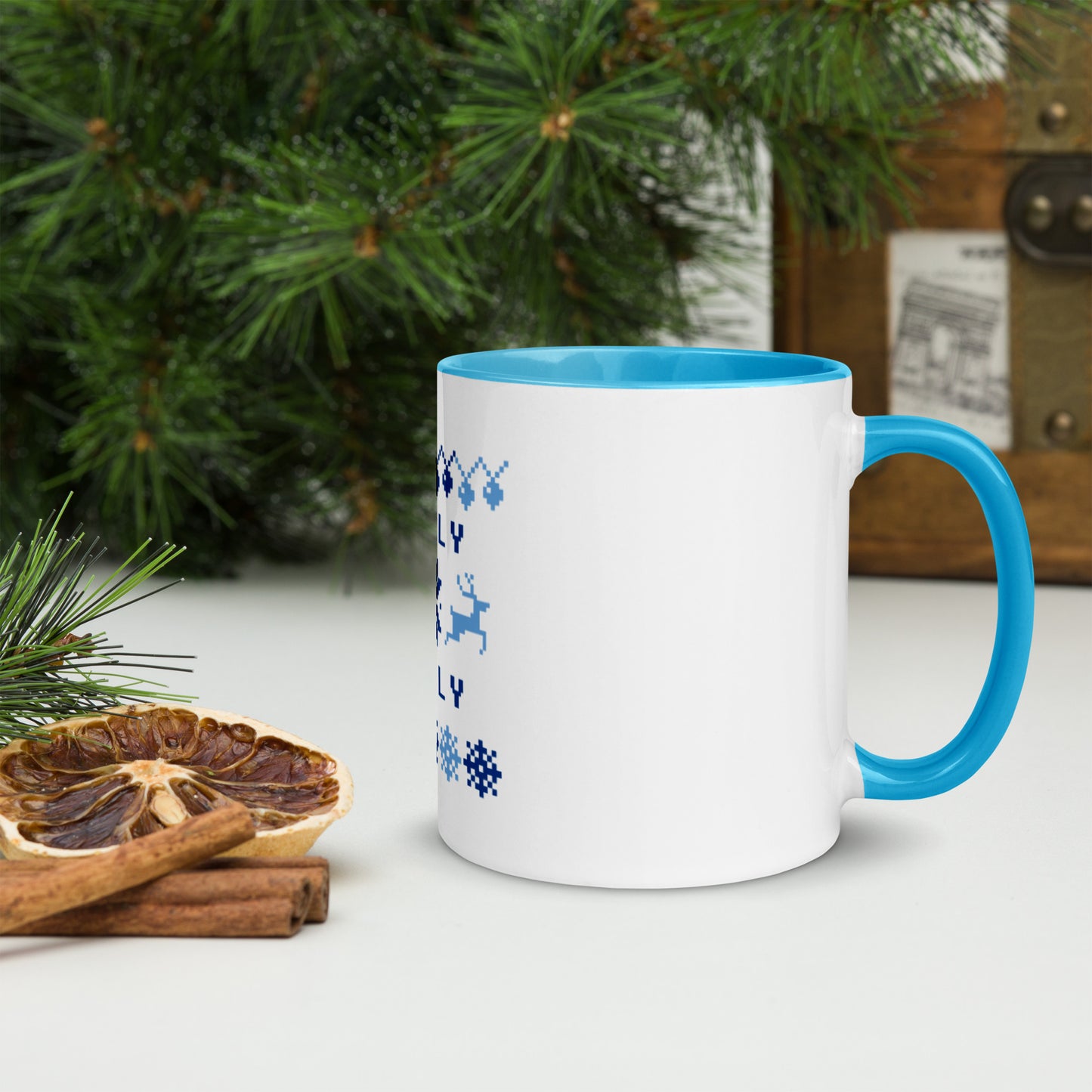 Jolly Holly Xmas Mug