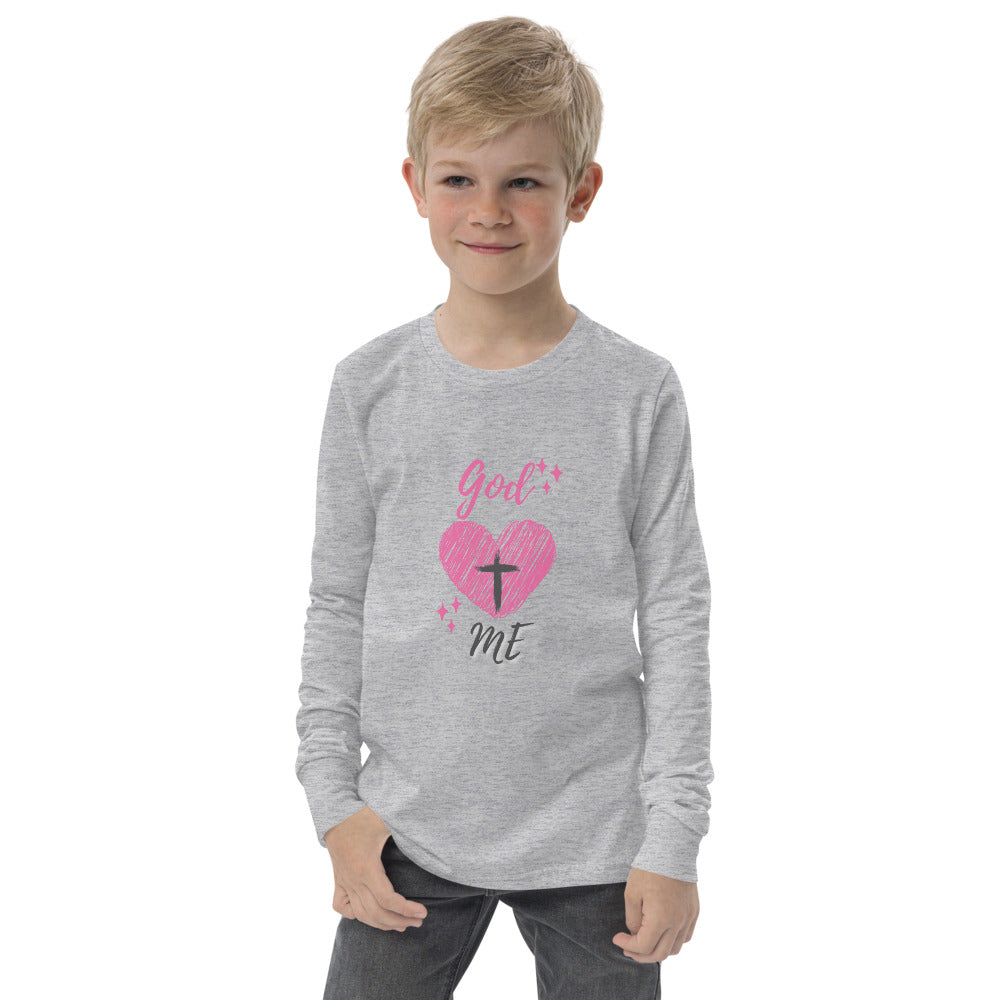 God Loves Me Kids LS Tee
