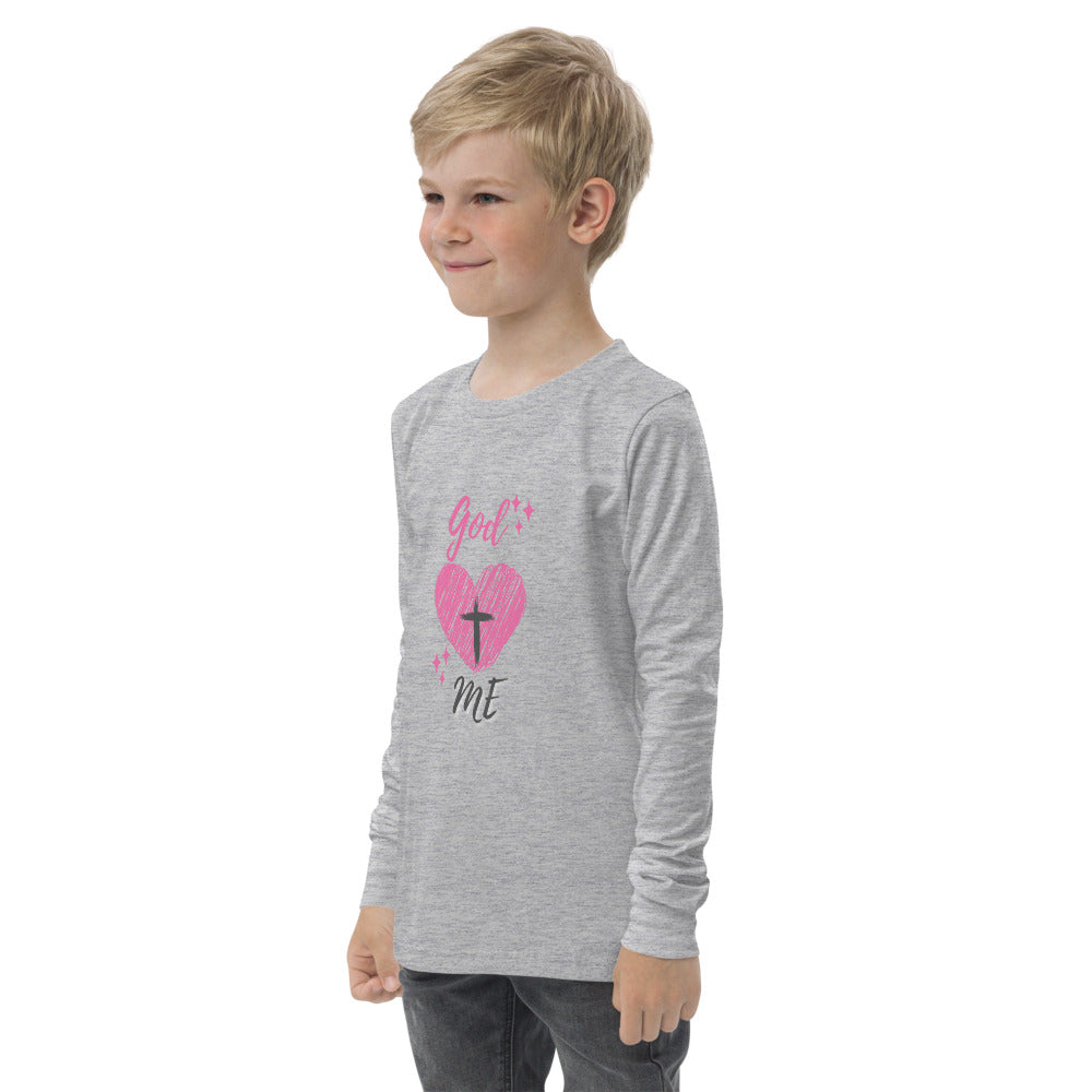 God Loves Me Kids LS Tee