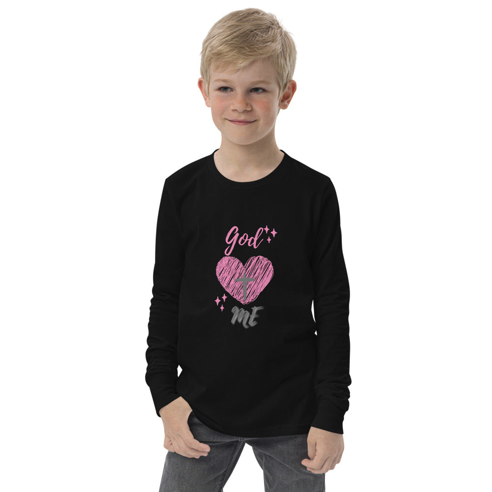 God Loves Me Kids LS Tee