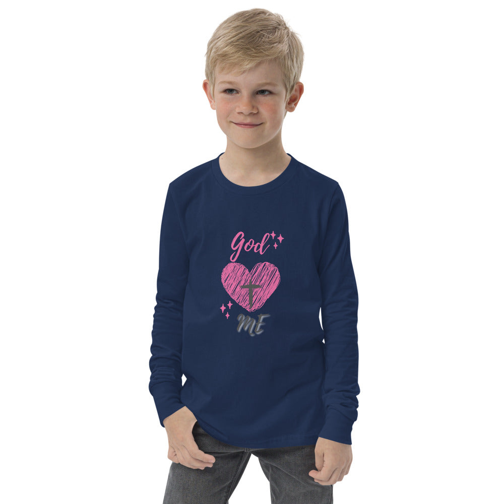 God Loves Me Kids LS Tee