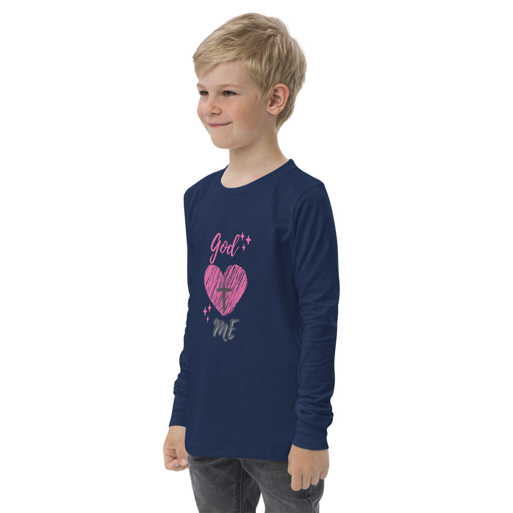 God Loves Me Kids LS Tee