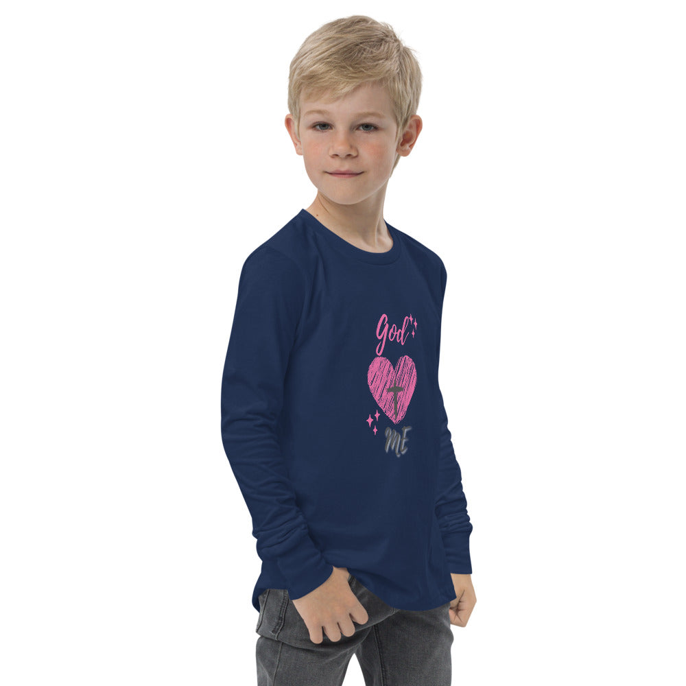 God Loves Me Kids LS Tee