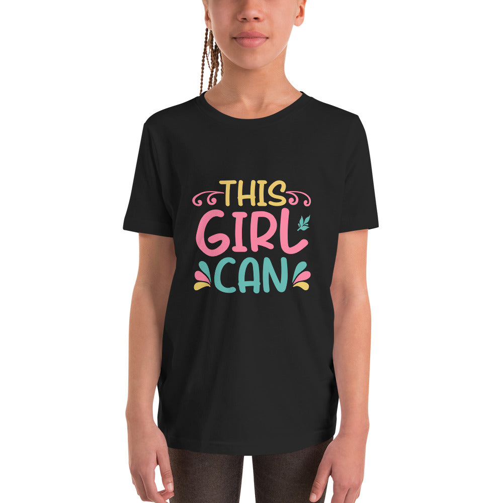 Youth This Girl Can T-Shirt