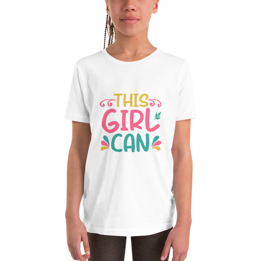 Youth This Girl Can T-Shirt