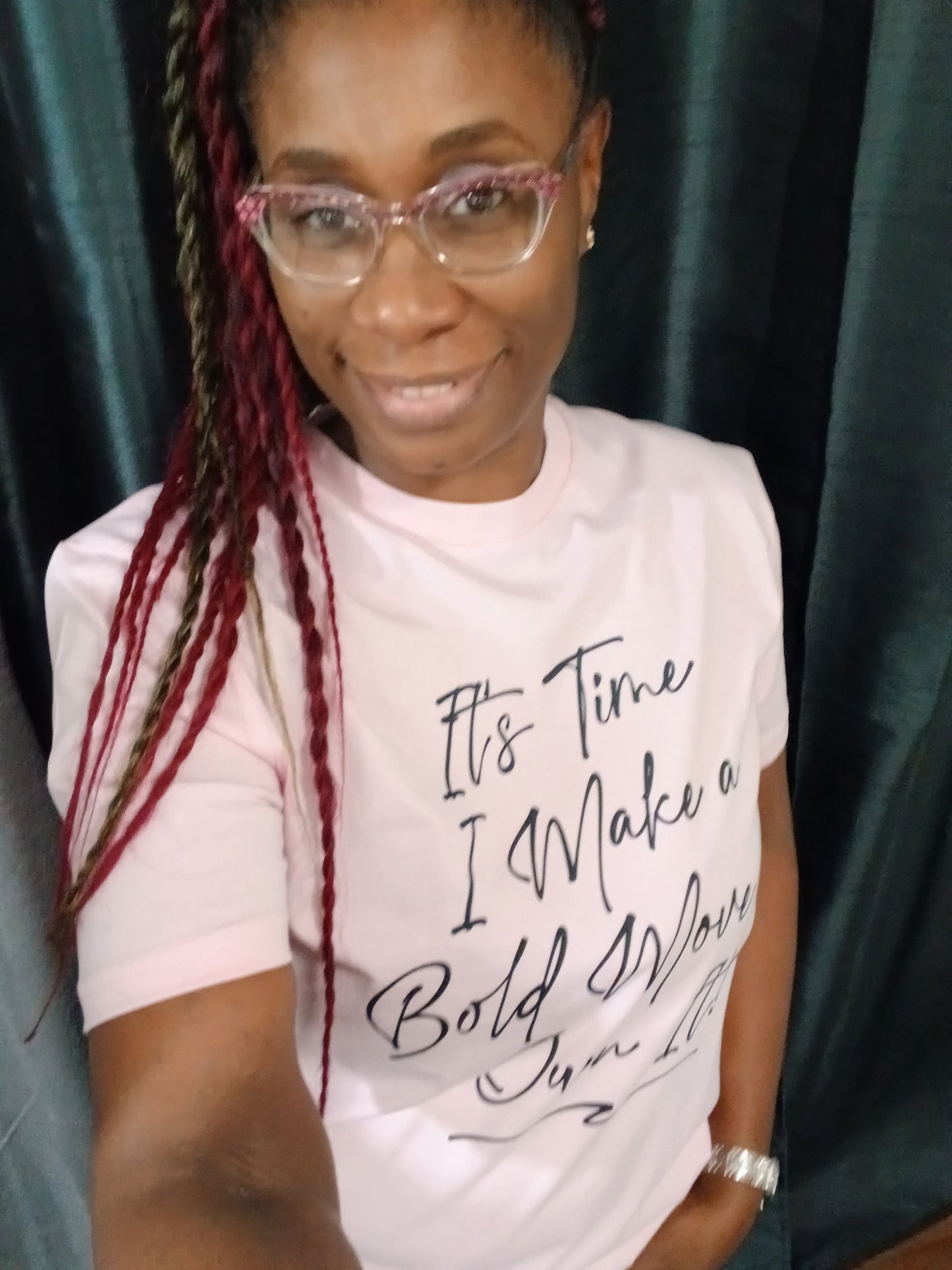 Bold Move Unisex Organic Cotton Tee